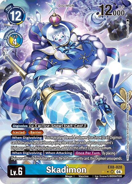 Skadimon [EX8-028] (Alternate Art) [Chain of Liberation] | Shuffle n Cut Hobbies & Games