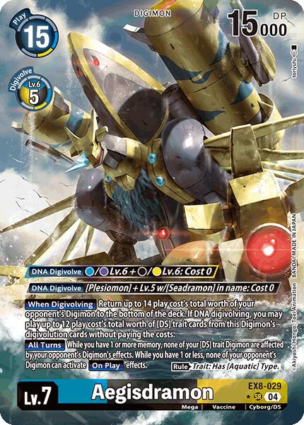 Aegisdramon [EX8-029] (Alternate Art) [Chain of Liberation] | Shuffle n Cut Hobbies & Games