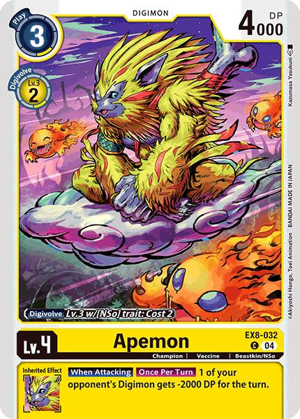 Apemon [EX8-032] [Chain of Liberation] | Shuffle n Cut Hobbies & Games