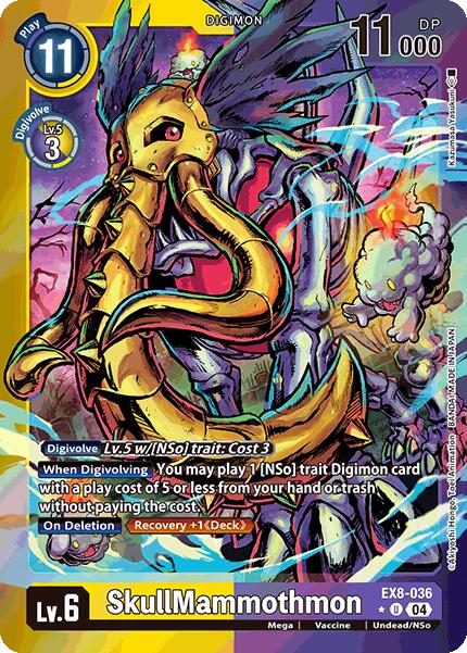 SkullMammothmon [EX8-036] (Limited Foil) [Chain of Liberation] | Shuffle n Cut Hobbies & Games