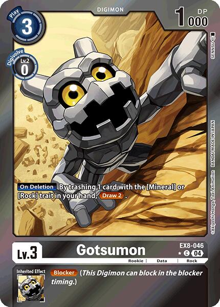 Gotsumon [EX8-046] (Limited Foil) [Chain of Liberation] | Shuffle n Cut Hobbies & Games