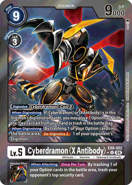 Cyberdramon [EX8-052] (X Antibody) (Limited Foil) [Chain of Liberation] | Shuffle n Cut Hobbies & Games