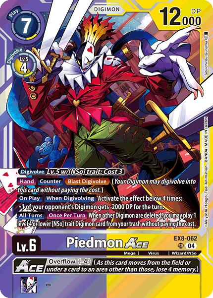 Piedmon ACE [EX8-062] [Chain of Liberation] | Shuffle n Cut Hobbies & Games