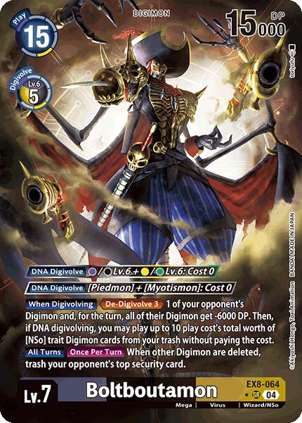 Boltboutamon [EX8-064] (Alternate Art) [Chain of Liberation] | Shuffle n Cut Hobbies & Games