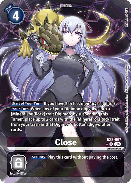 Close [EX8-067] (Alternate Art) [Chain of Liberation] | Shuffle n Cut Hobbies & Games