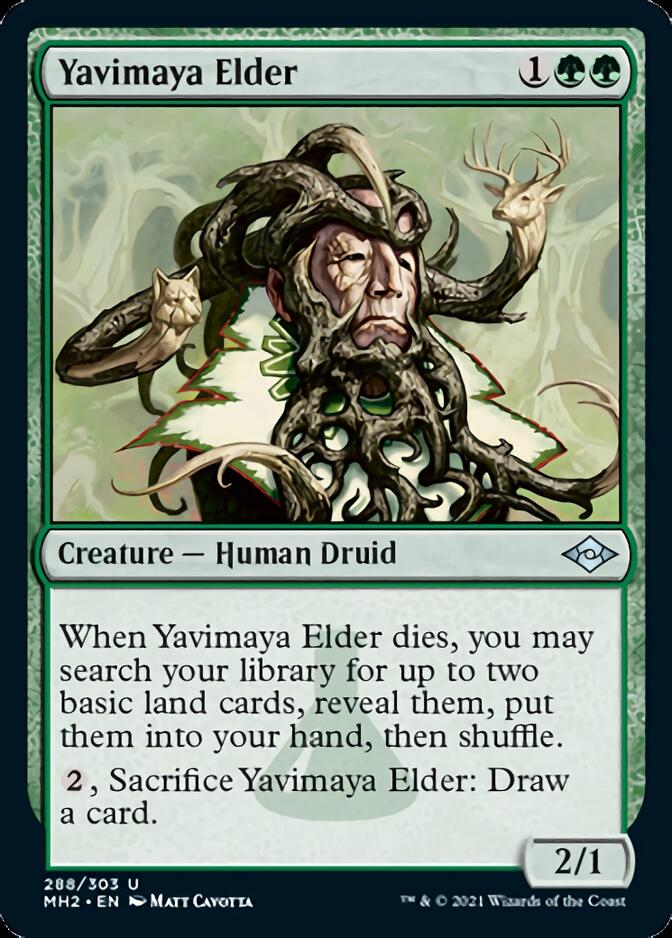 Yavimaya Elder (Foil Etched) [Modern Horizons 2] | Shuffle n Cut Hobbies & Games