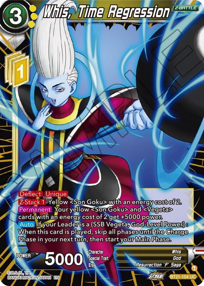 Whis, Time Regression (BT21-104) [Wild Resurgence] | Shuffle n Cut Hobbies & Games