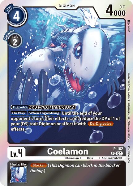 Coelamon [P-162] (-Chain of Liberation- Upgrade Pack [Digimon LIBERATOR] | Shuffle n Cut Hobbies & Games