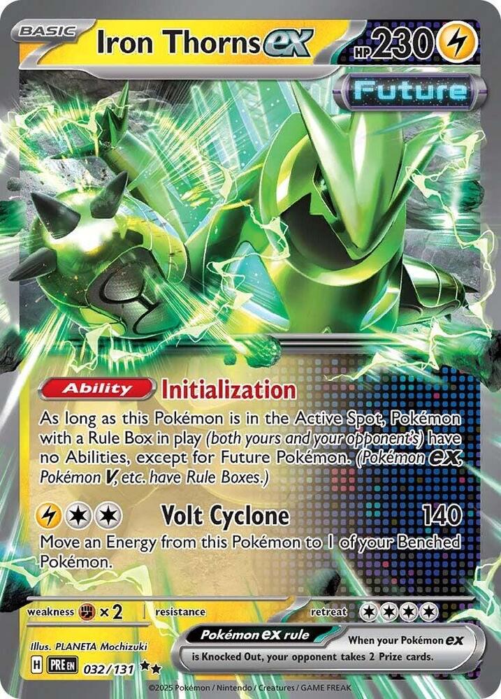 Iron Thorns ex (032/131) [Scarlet & Violet: Prismatic Evolutions] | Shuffle n Cut Hobbies & Games