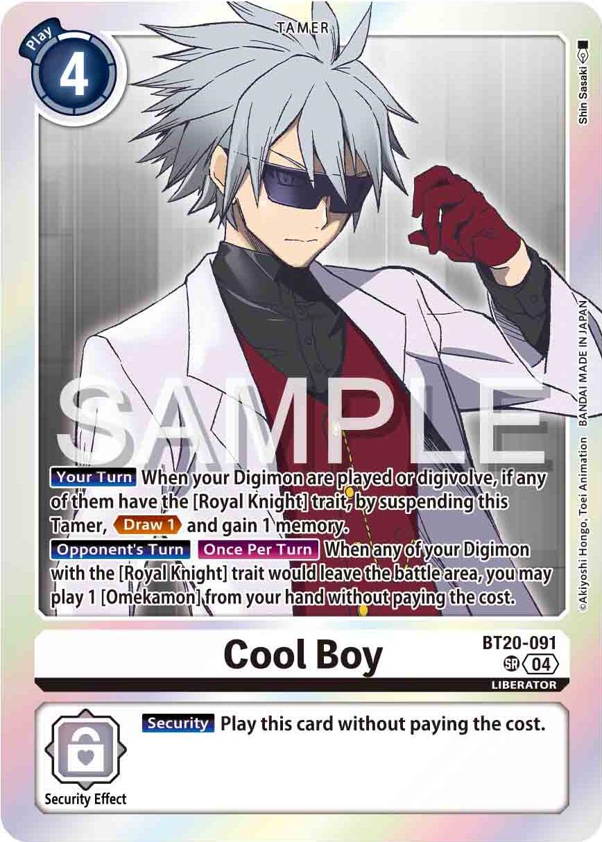 Cool Boy [BT20-091] [Release Special Booster Ver.2.0] | Shuffle n Cut Hobbies & Games