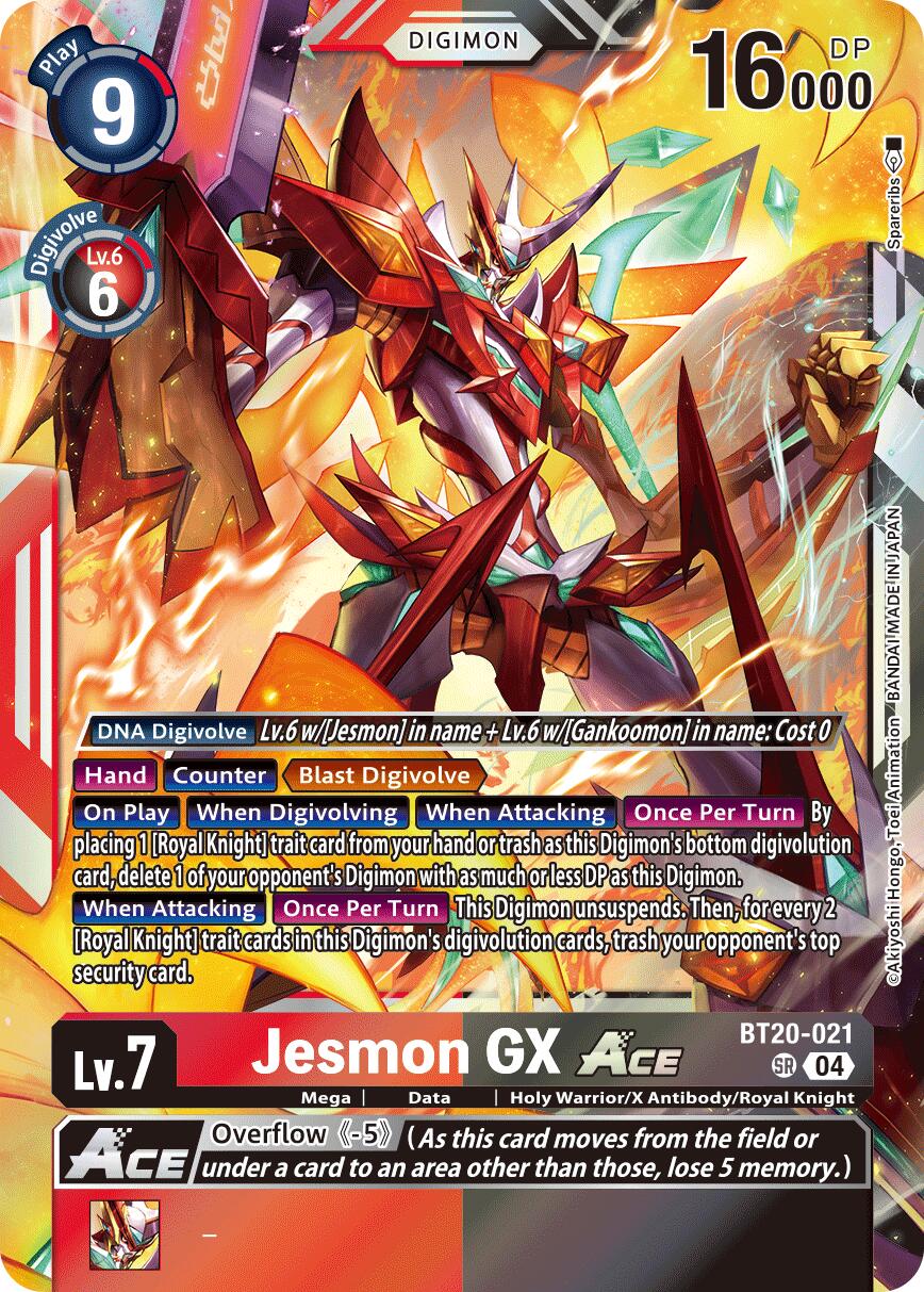 Jesmon GX ACE [BT20-021] [Release Special Booster Ver.2.5] | Shuffle n Cut Hobbies & Games