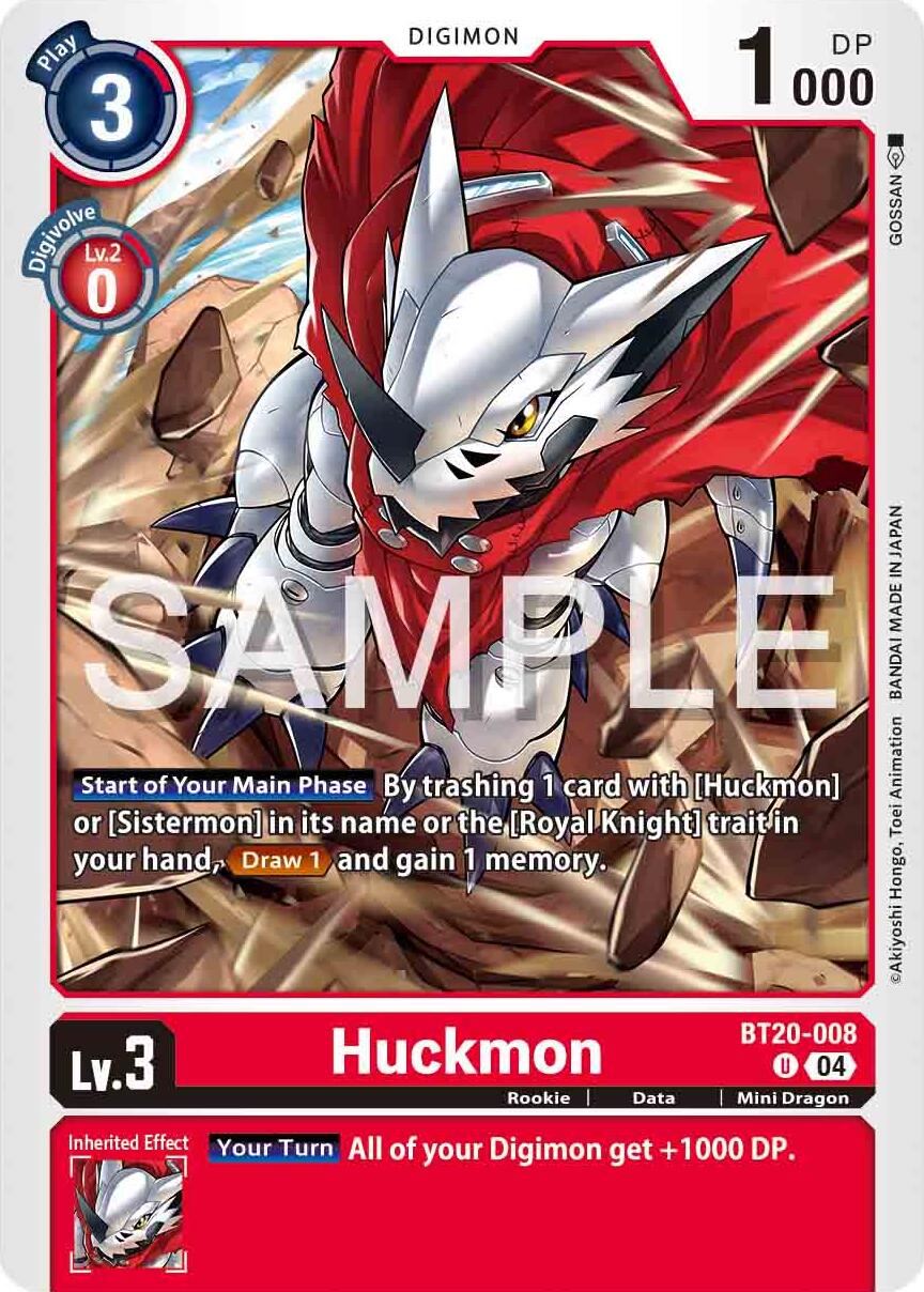 Huckmon [BT20-008] [Release Special Booster 2.0] | Shuffle n Cut Hobbies & Games