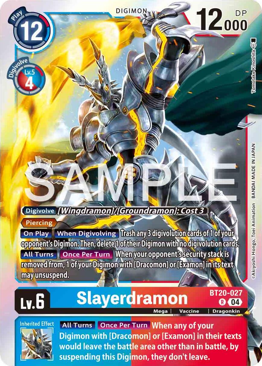 Slayerdramon [BT20-027] [Release Special Booster 2.0] | Shuffle n Cut Hobbies & Games