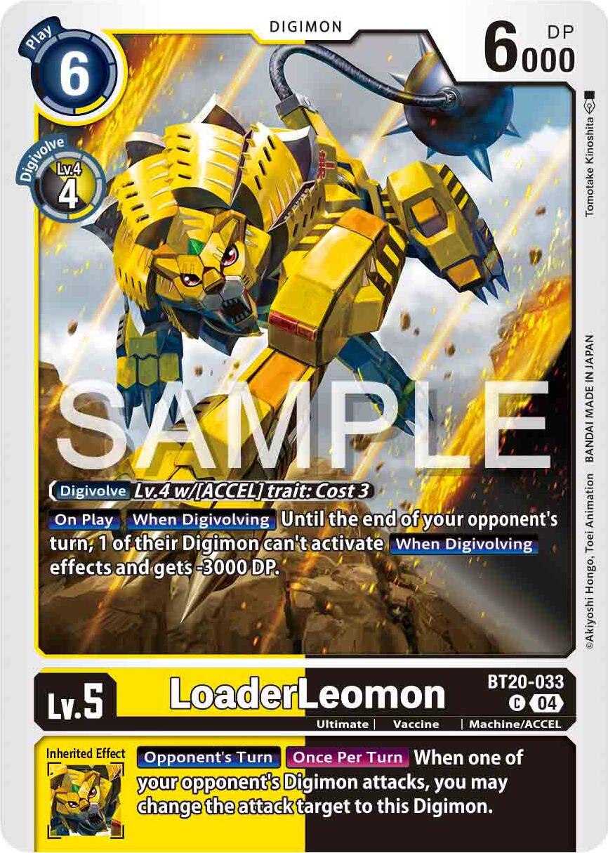 LoaderLeomon [BT20-033] [Release Special Booster Ver.2.0] | Shuffle n Cut Hobbies & Games