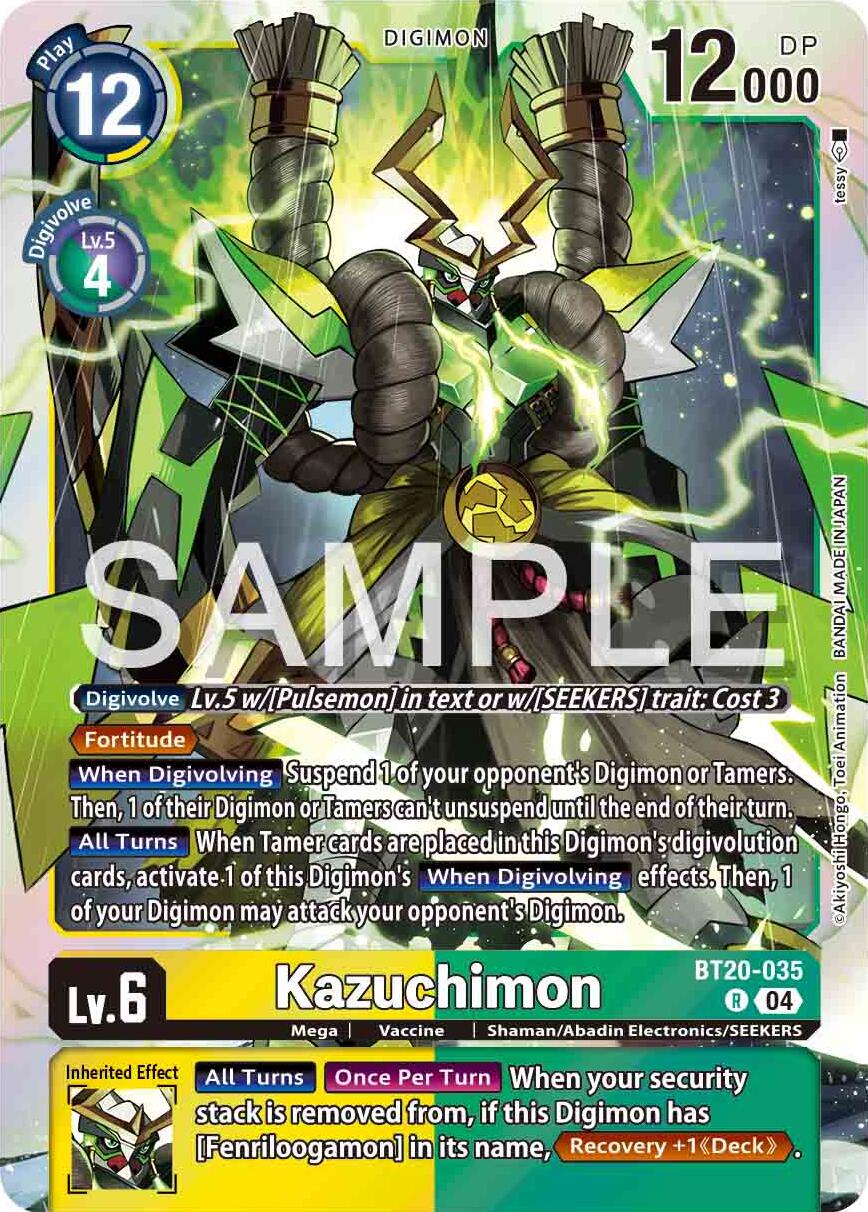 Kazuchimon [BT20-035] [Release Special Booster Ver.2.0] | Shuffle n Cut Hobbies & Games