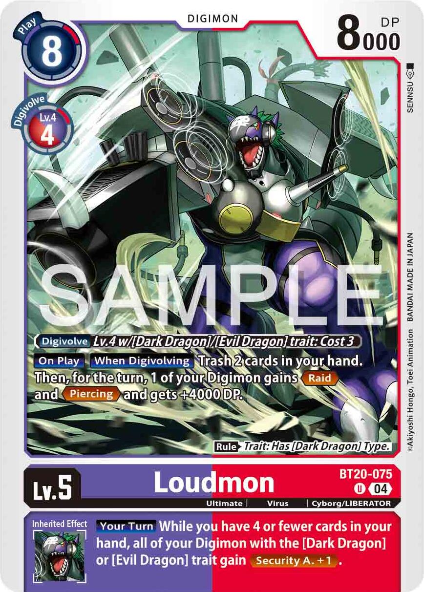 Loudmon [BT20-075] [Release Special Booster 2.0] | Shuffle n Cut Hobbies & Games