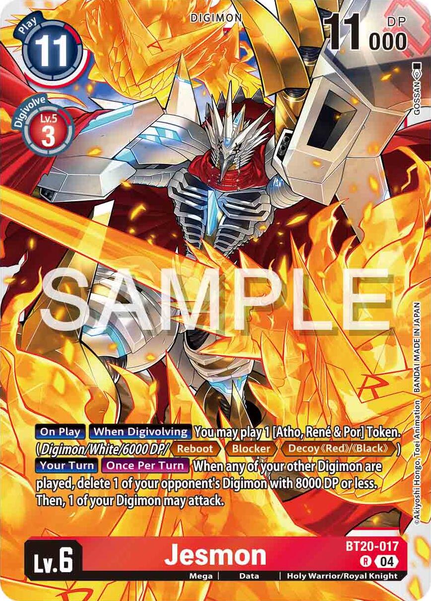 Jesmon [BT20-017] [Release Special Booster Ver.2.0] | Shuffle n Cut Hobbies & Games