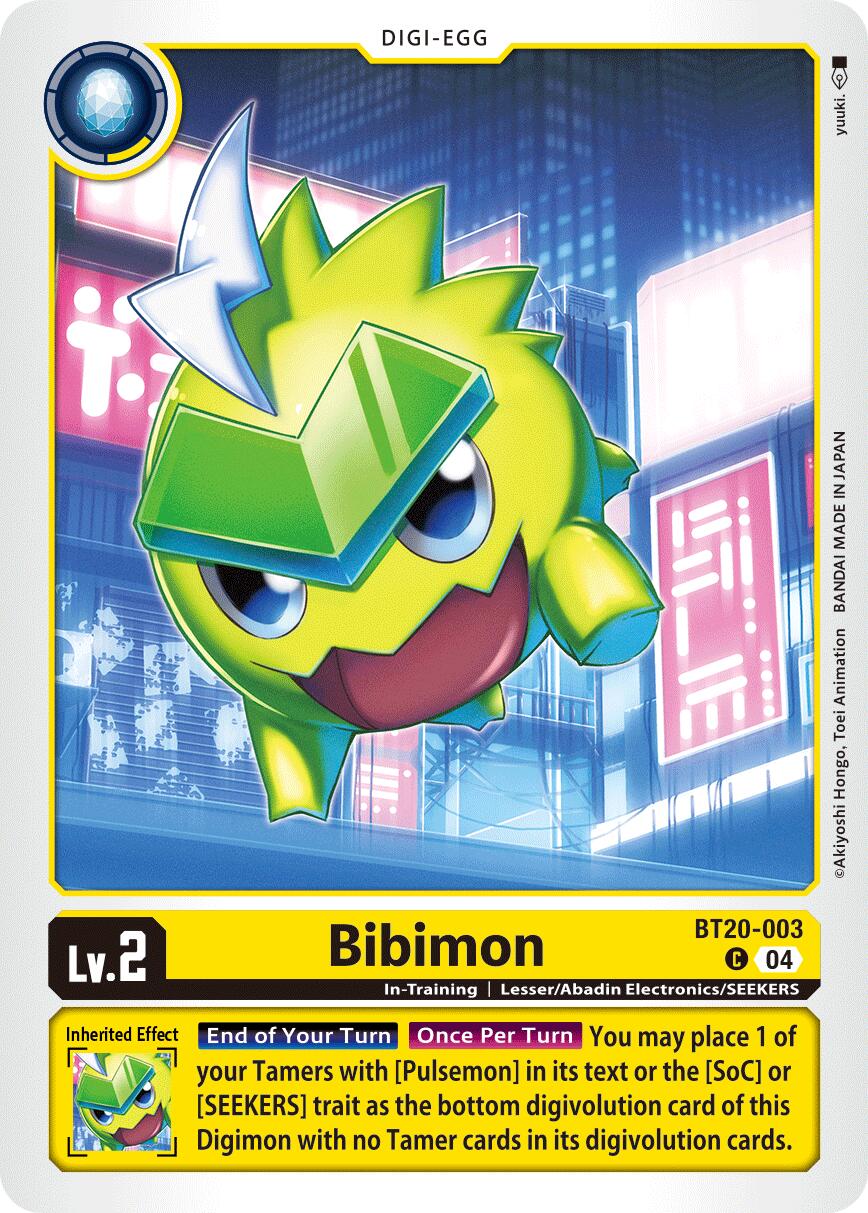 Bibimon [BT20-003] [Release Special Booster Ver.2.5] | Shuffle n Cut Hobbies & Games