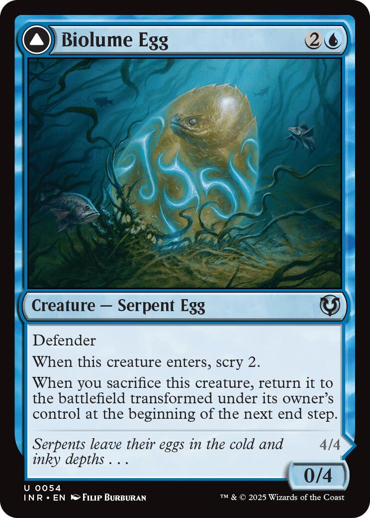 Biolume Egg // Biolume Serpent [Innistrad Remastered] | Shuffle n Cut Hobbies & Games