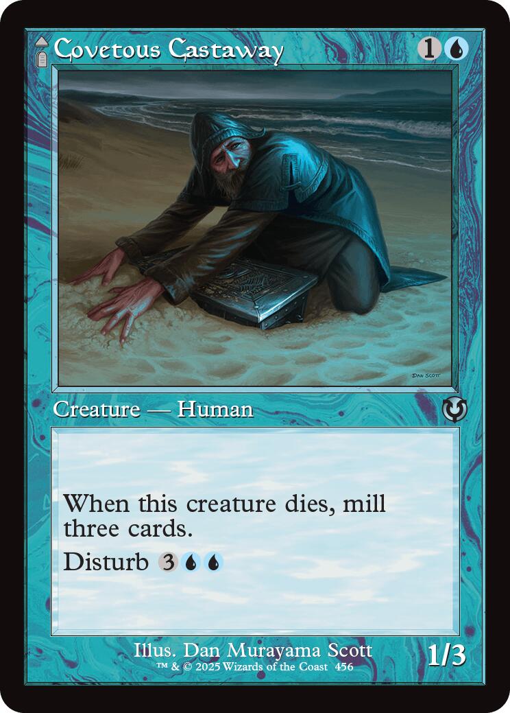 Covetous Castaway // Ghostly Castigator (Retro Frame) [Innistrad Remastered] | Shuffle n Cut Hobbies & Games