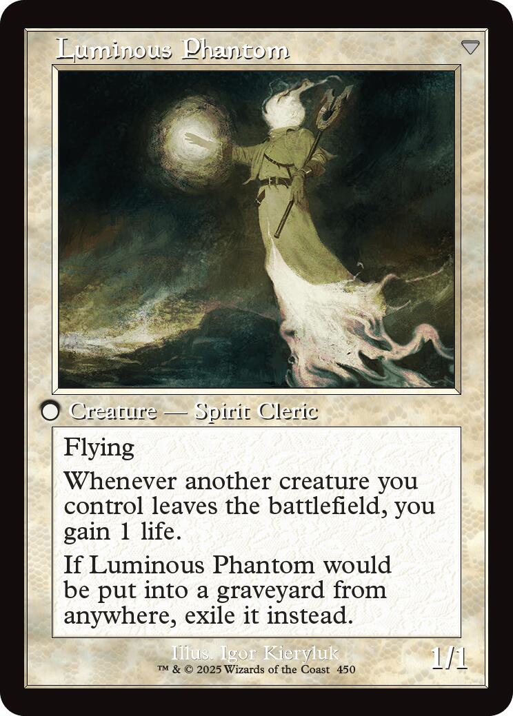 Lunarch Veteran // Luminous Phantom (Retro Frame) [Innistrad Remastered] | Shuffle n Cut Hobbies & Games