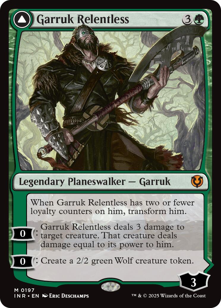 Garruk Relentless // Garruk, the Veil-Cursed [Innistrad Remastered] | Shuffle n Cut Hobbies & Games