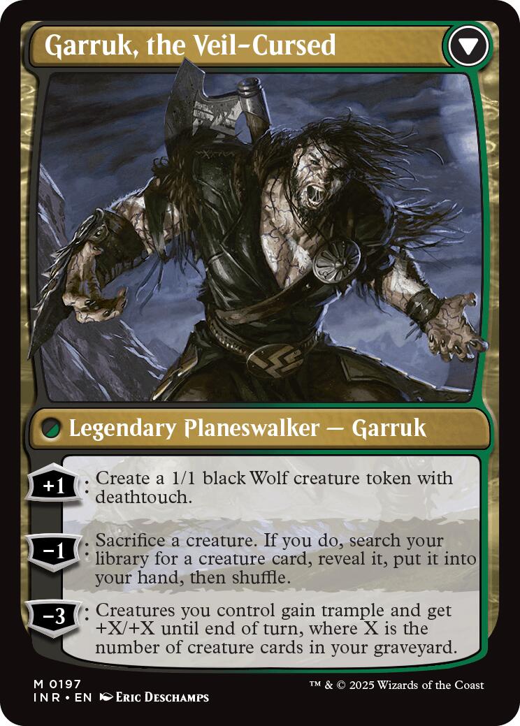 Garruk Relentless // Garruk, the Veil-Cursed [Innistrad Remastered] | Shuffle n Cut Hobbies & Games