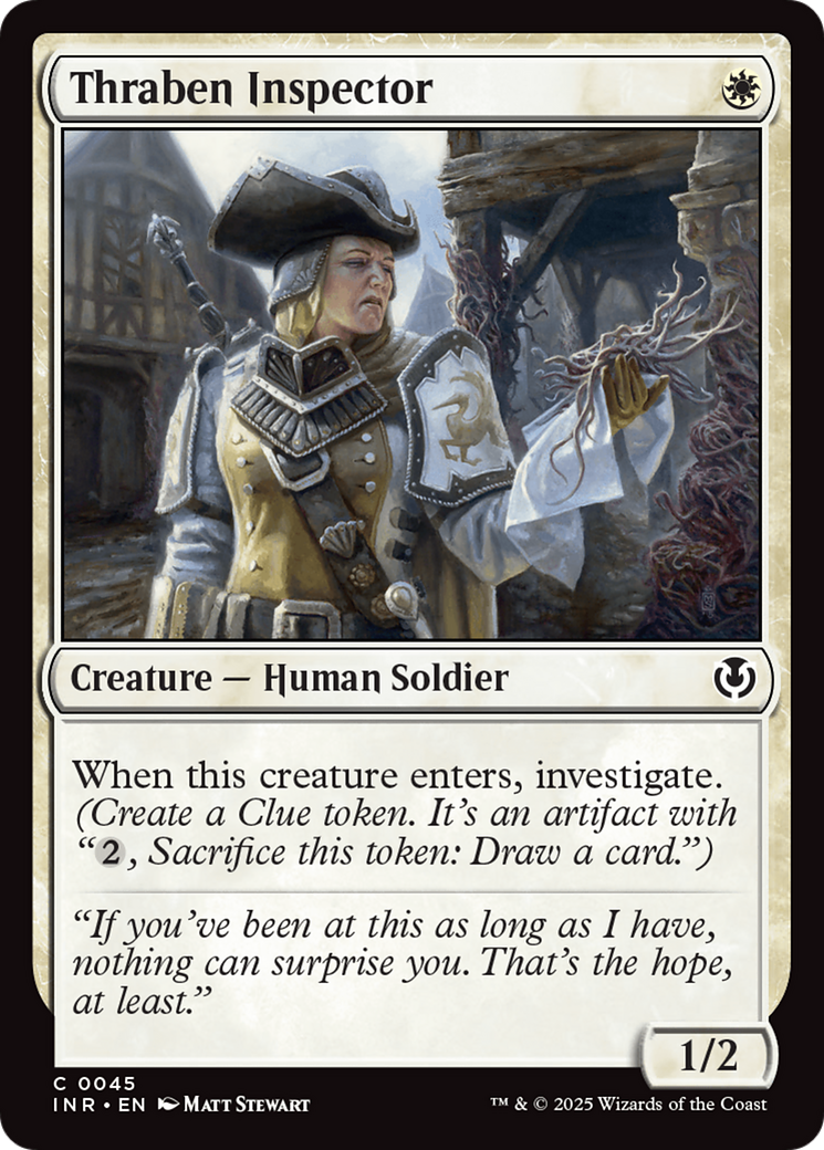 Thraben Inspector [Innistrad Remastered] | Shuffle n Cut Hobbies & Games