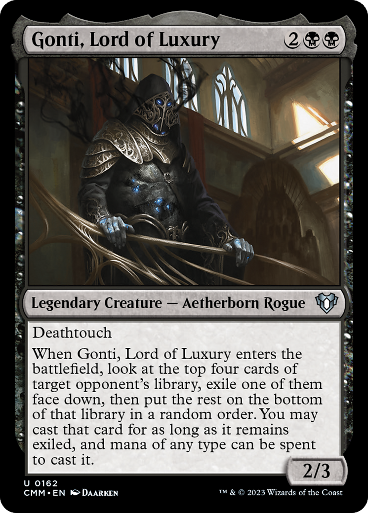 Gonti, Lord of Luxury [Commander Masters] | Shuffle n Cut Hobbies & Games