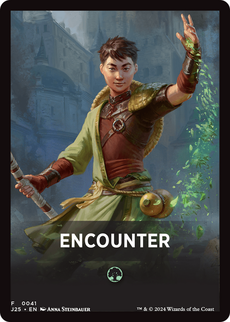 Encounter Theme Card [Foundations Jumpstart Front Cards] | Shuffle n Cut Hobbies & Games