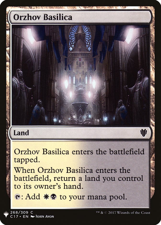 Orzhov Basilica [Mystery Booster] | Shuffle n Cut Hobbies & Games