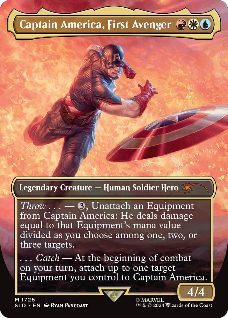 Captain America, First Avenger [Secret Lair Drop Series] | Shuffle n Cut Hobbies & Games