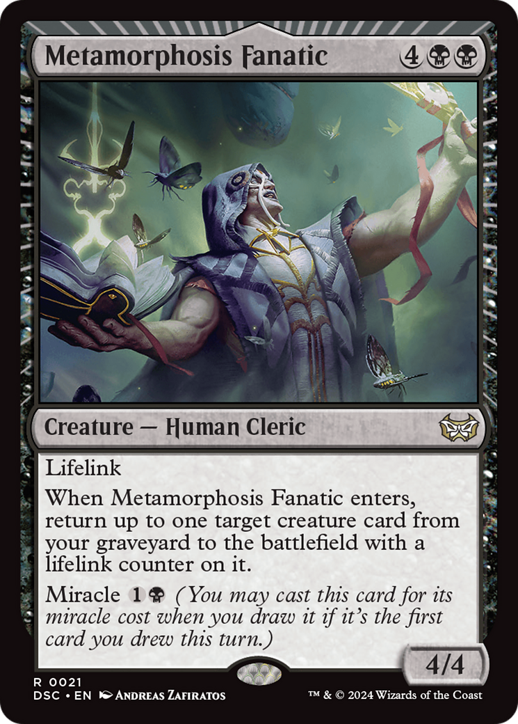 Metamorphosis Fanatic [Duskmourn: House of Horror Commander] | Shuffle n Cut Hobbies & Games