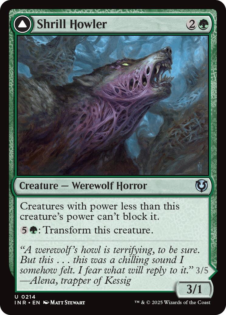 Shrill Howler // Howling Chorus [Innistrad Remastered] | Shuffle n Cut Hobbies & Games