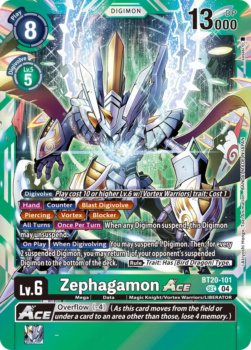 Zephagamon ACE [BT20-101] [Release Special Booster Ver.2.5] | Shuffle n Cut Hobbies & Games