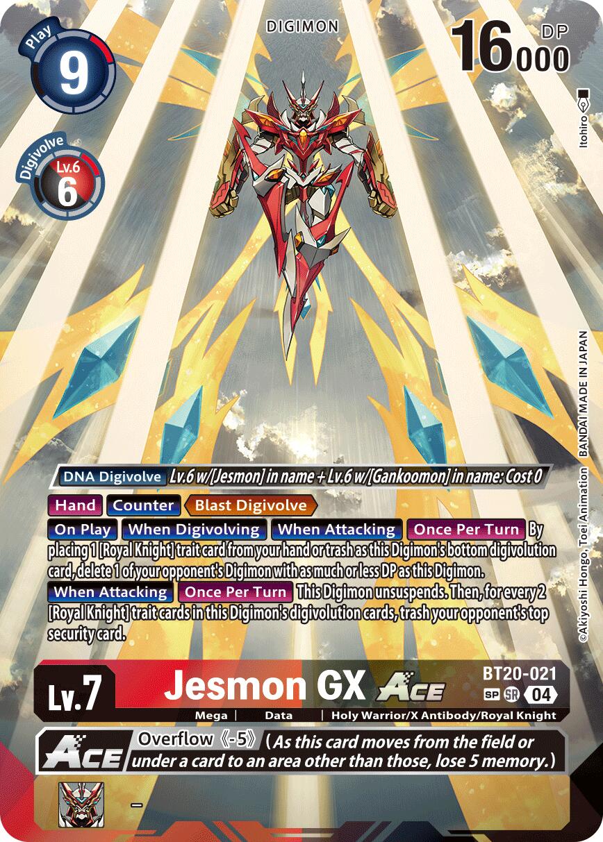 Jesmon GX ACE [BT20-021] (Textured) [Release Special Booster Ver.2.5] | Shuffle n Cut Hobbies & Games