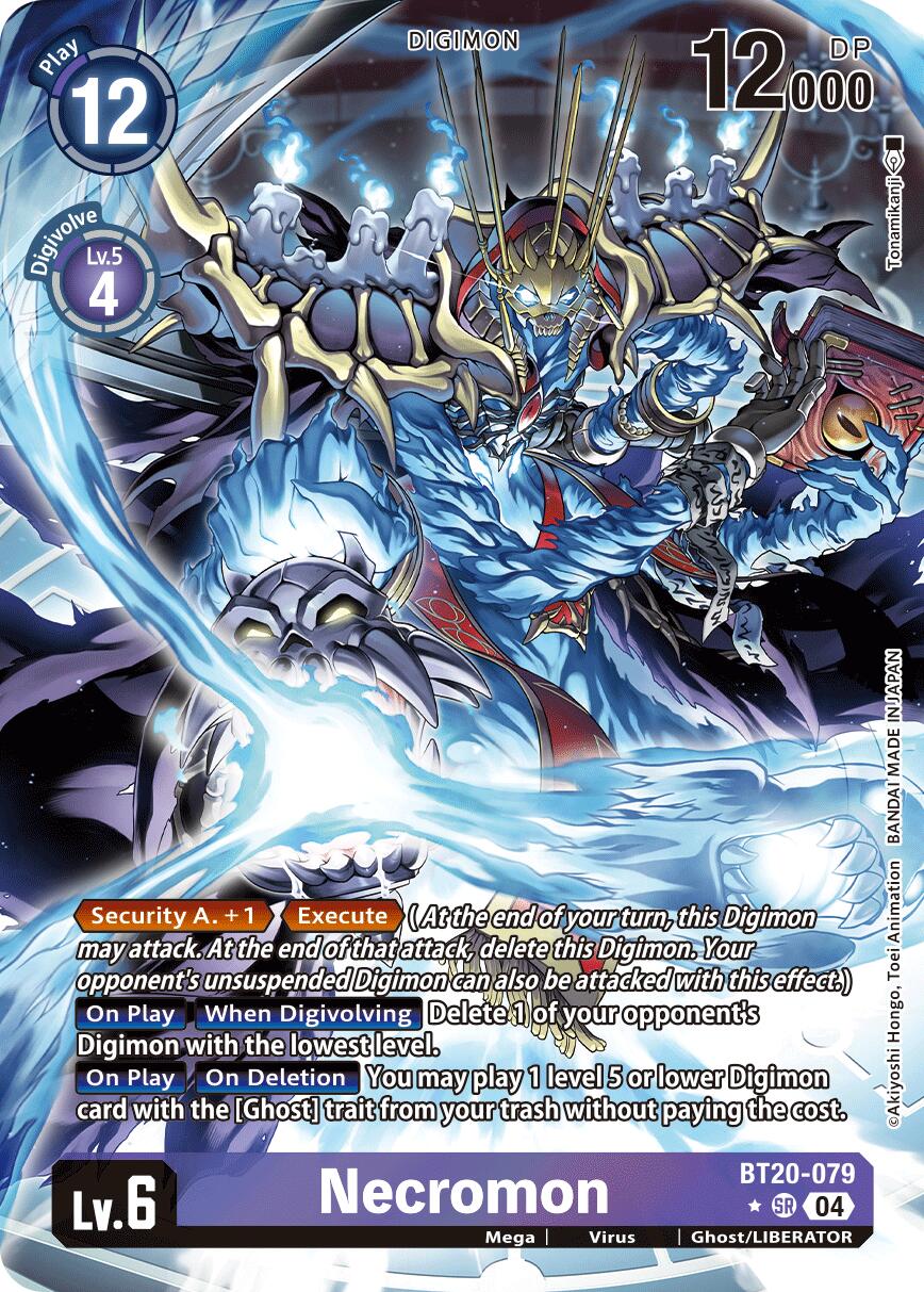 Necromon [BT20-079] (Alternate Art) [Release Special Booster Ver.2.5] | Shuffle n Cut Hobbies & Games