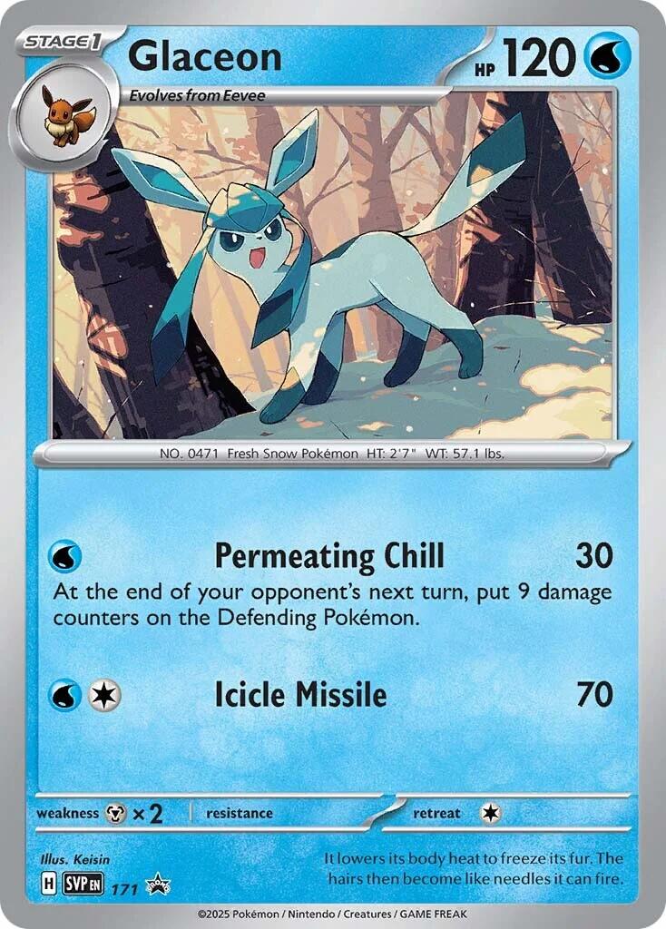 Glaceon (SVP171) [Scarlet & Violet: Black Star Promos] | Shuffle n Cut Hobbies & Games