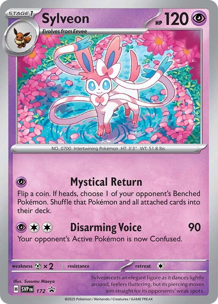 Sylveon (SVP172) [Scarlet & Violet: Black Star Promos] | Shuffle n Cut Hobbies & Games