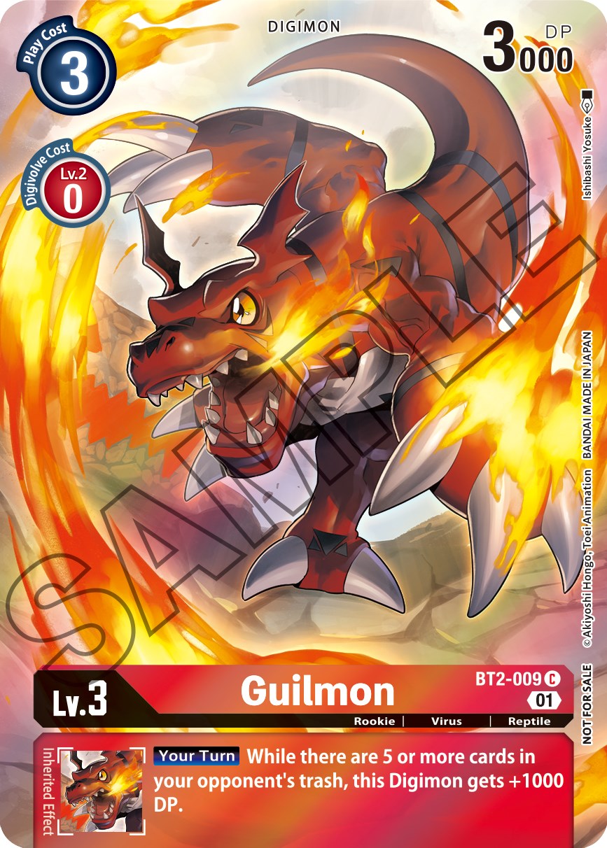 Guilmon [BT2-009] (Tamer's Card Set 1) [Release Special Booster Promos] | Shuffle n Cut Hobbies & Games