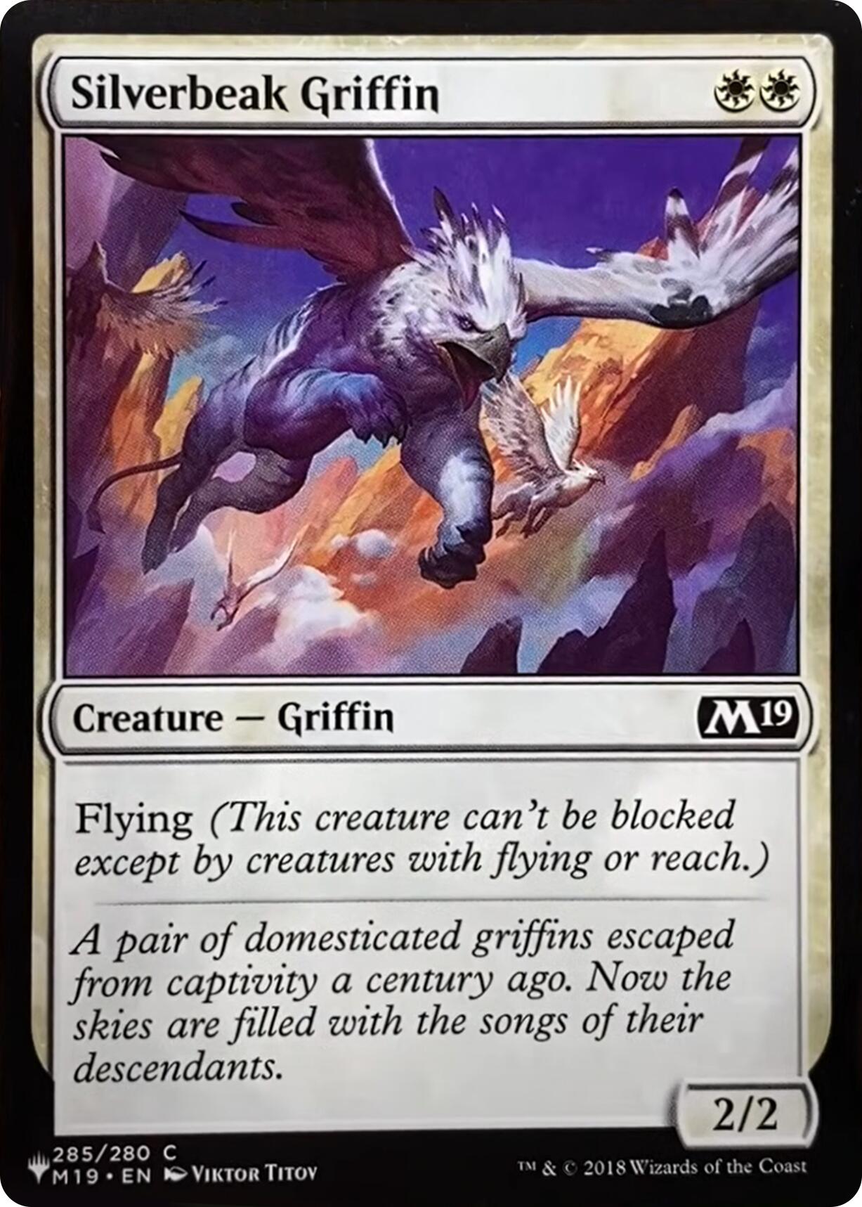 Silverbeak Griffin [The List] | Shuffle n Cut Hobbies & Games