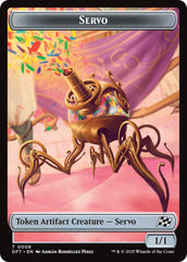 Servo // Thopter (0009) Double-Sided Token [Aetherdrift Tokens] | Shuffle n Cut Hobbies & Games