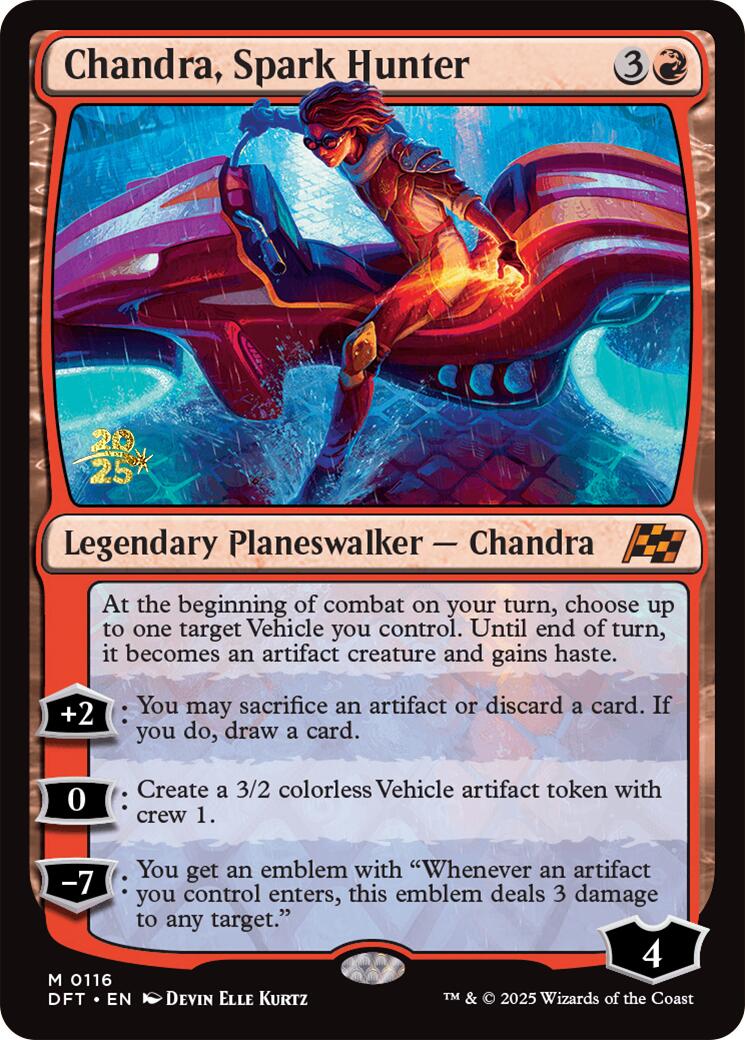 Chandra, Spark Hunter [Aetherdrift Prerelease Promos] | Shuffle n Cut Hobbies & Games