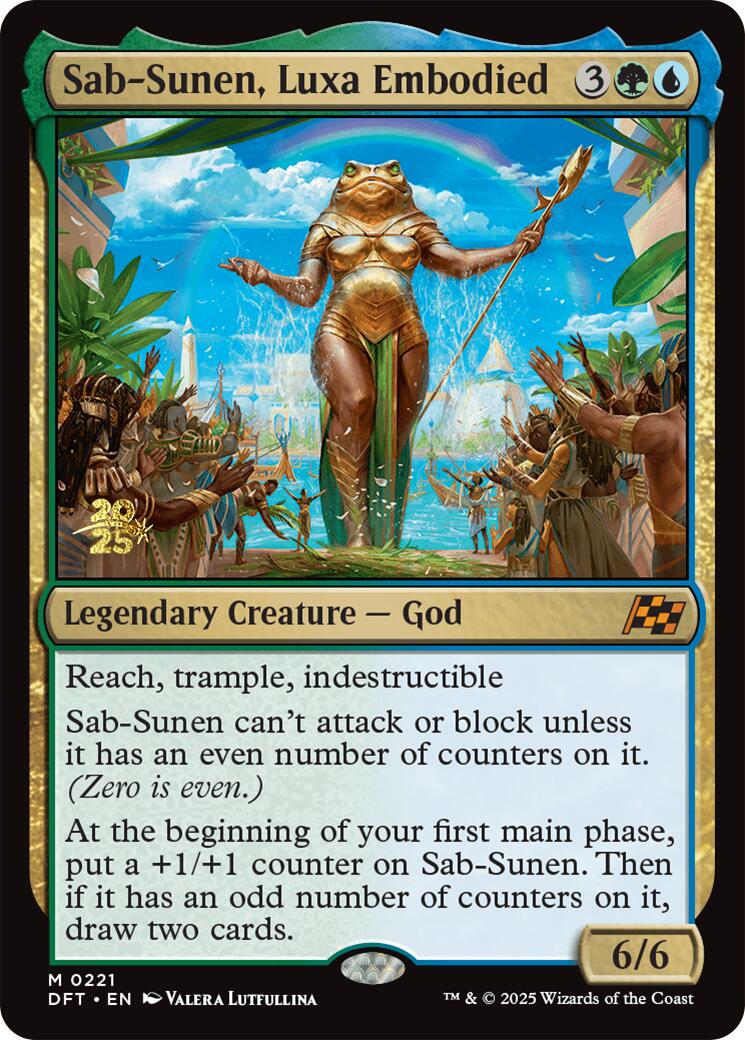 Sab-Sunen, Luxa Embodied [Aetherdrift Prerelease Promos] | Shuffle n Cut Hobbies & Games