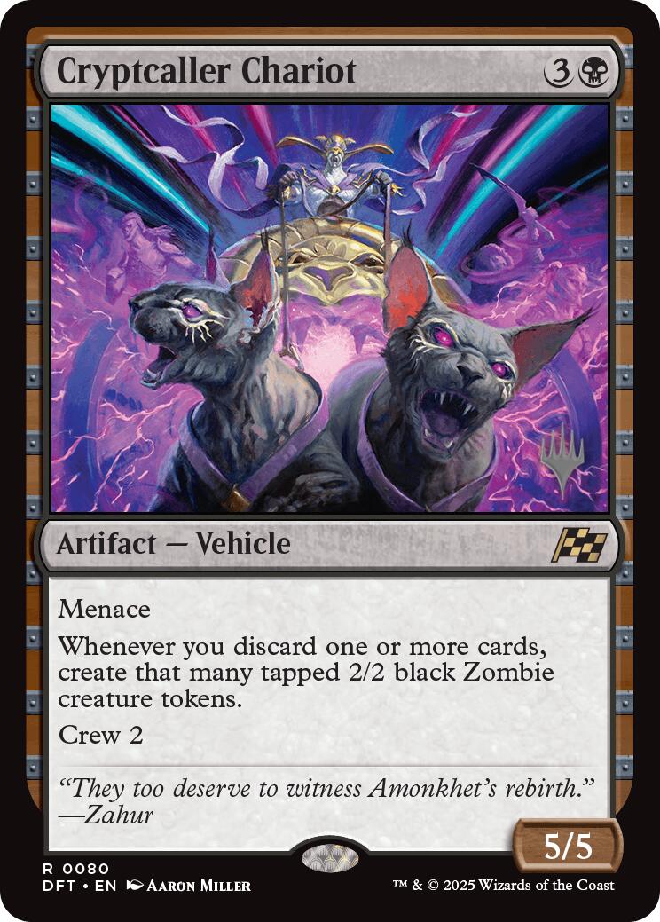 Cryptcaller Chariot [Aetherdrift Promos] | Shuffle n Cut Hobbies & Games