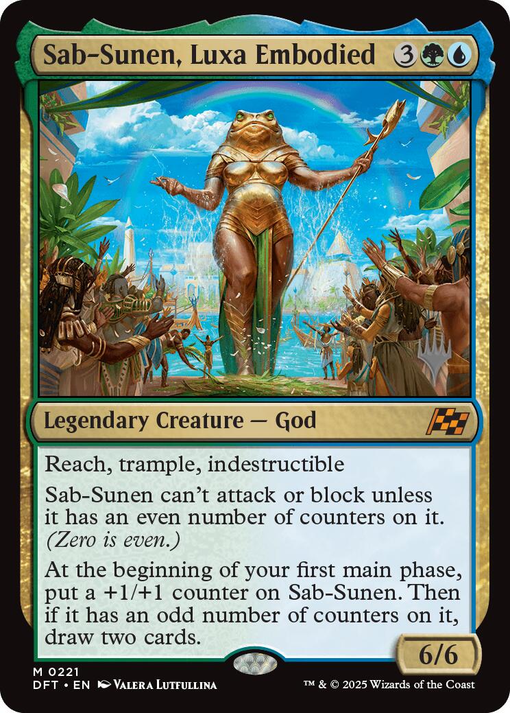 Sab-Sunen, Luxa Embodied [Aetherdrift Promos] | Shuffle n Cut Hobbies & Games