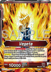 Vegeta // SSB Vegeta, Saiyan Pride (BT27-001) [History of Z] | Shuffle n Cut Hobbies & Games