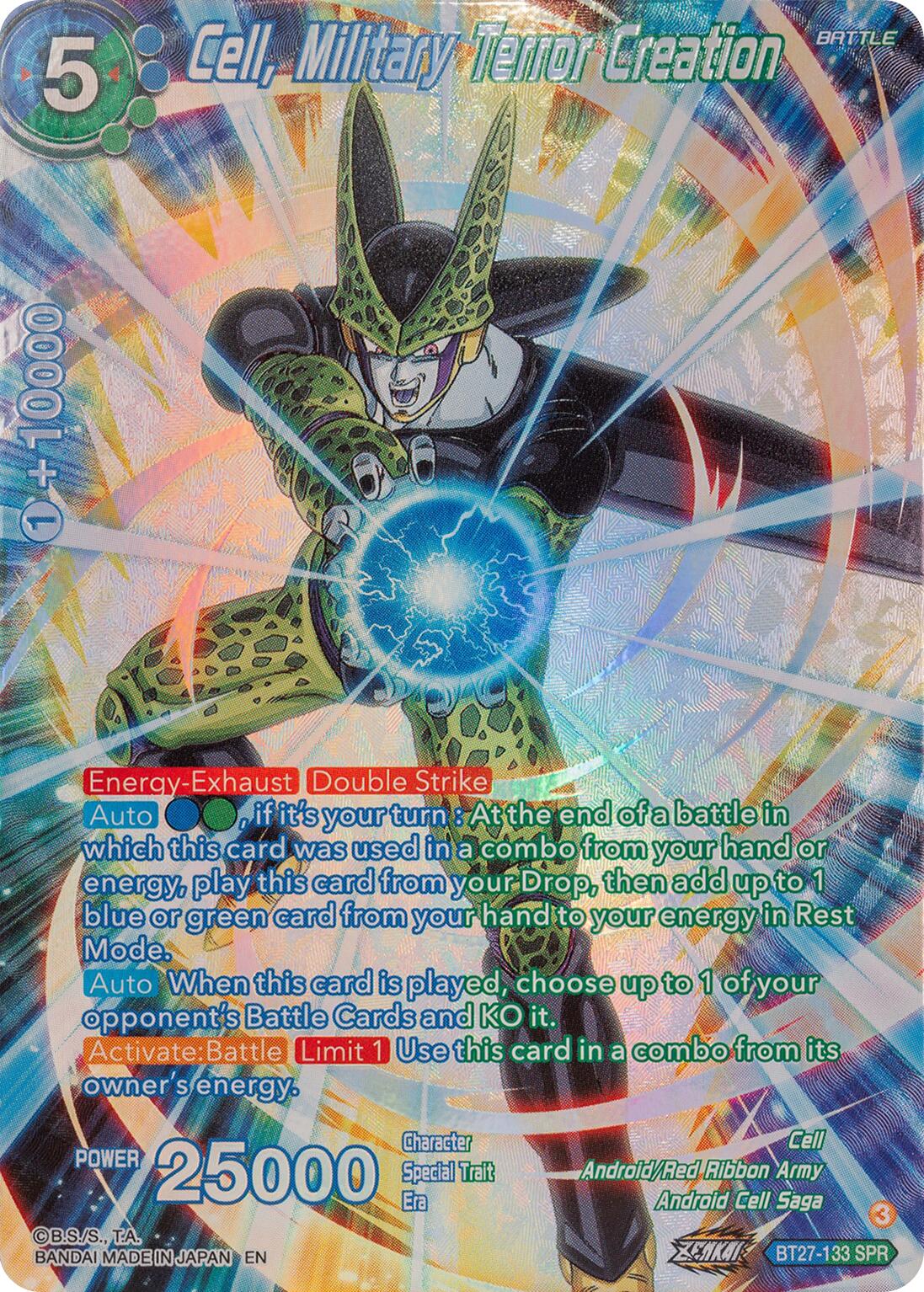 Cell, Military Terror Creation (SPR) (BT27-133) [History of Z] | Shuffle n Cut Hobbies & Games