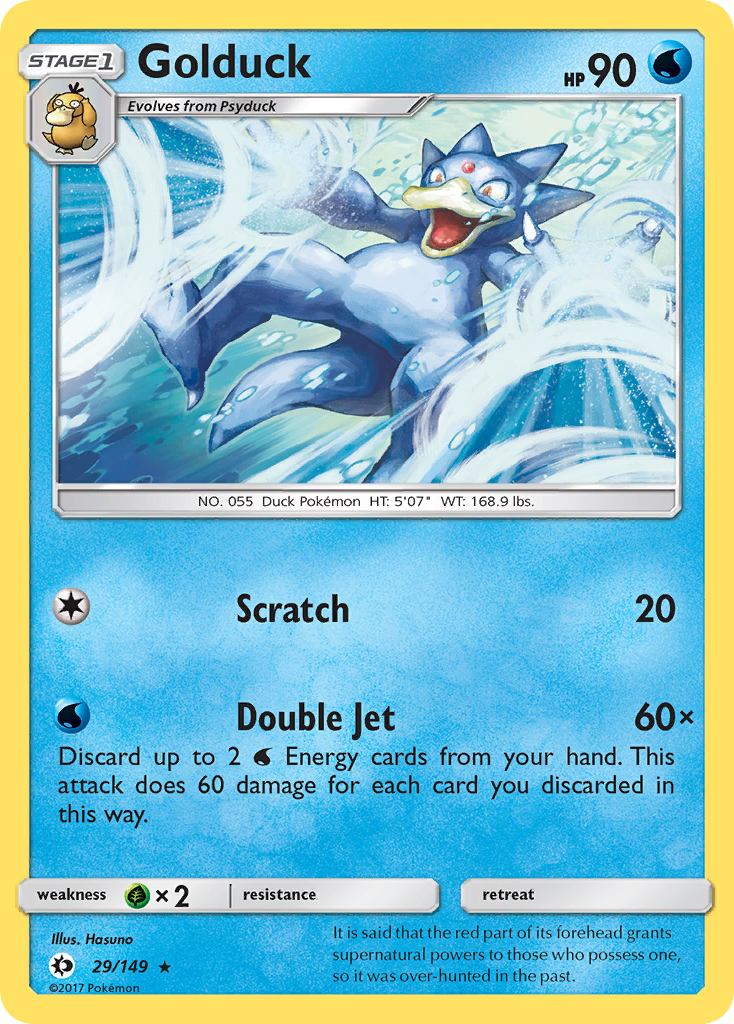 Golduck (29/149) [Sun & Moon: Base Set] | Shuffle n Cut Hobbies & Games