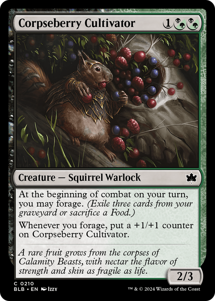 Corpseberry Cultivator [Bloomburrow] | Shuffle n Cut Hobbies & Games